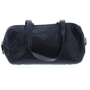 🖤 Vintage Gianni Versace Medusa Black Leather Long Purse Rare Collectible Icon